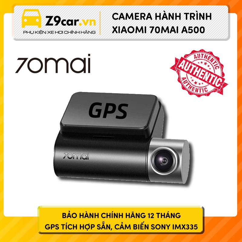 Camera hành trình 70mai A500S bản Quốc tế cho ô tô | Bảo hành 12 tháng