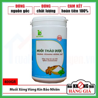 [CHÍNH HÃNG] Bảo Nhiên Muối Thảo Dược Xông Vùng Kín Se Khít Sát Khuẩn Phục Hồi Vùng Kín Sau Sinh Hộp 350Gr