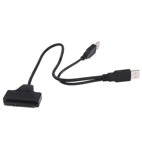 Dây cáp chuyển đổi USB 2.0 to 2.5inch 22Pin 7+15 ATA SATA 2.0 HDD/SSD chuyên dụng | BigBuy360 - bigbuy360.vn