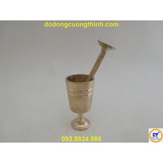 Ống ngoái trầu bằng đồng lum bum CT