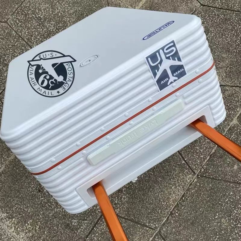 ▧ Khung nhôm rộng hành lý xe đẩy nữ 22 inch xe đẩy vali lên máy bay