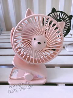 Quạt mini kẹp xe đẩy cho bé