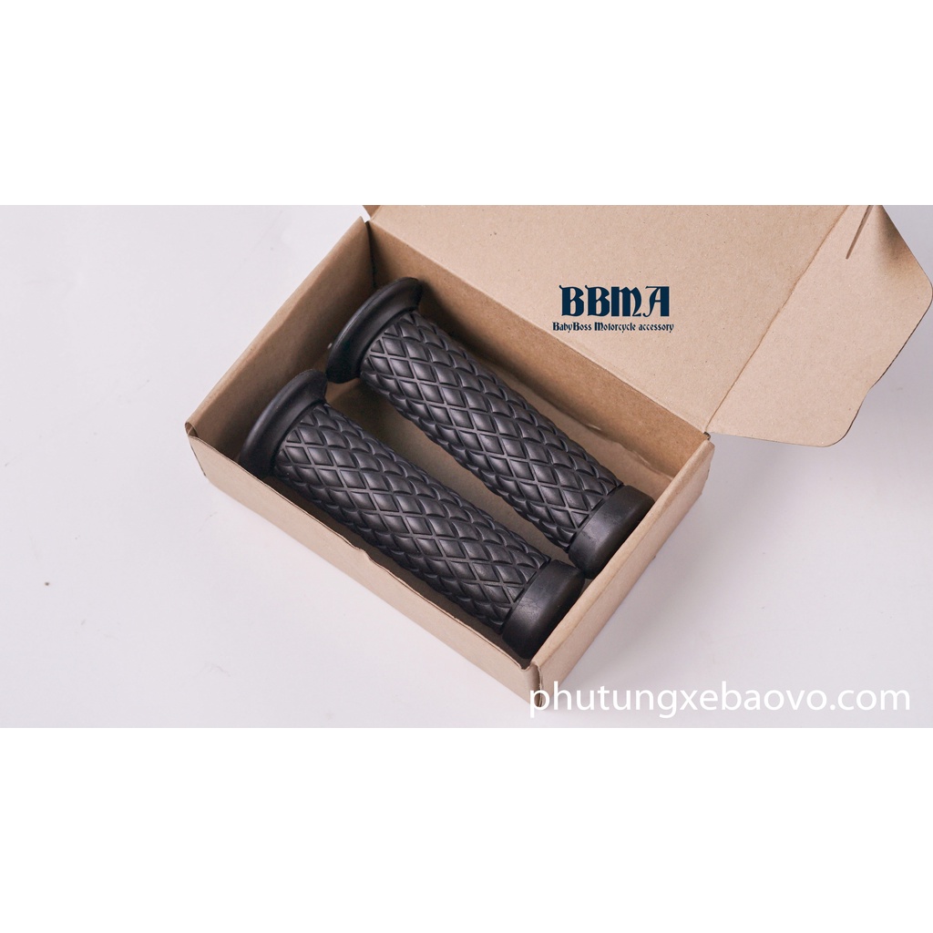 Bao tay xe máy mắt cáo, cổ điển, classic caro 22mm, nhà sản xuất BBMA
