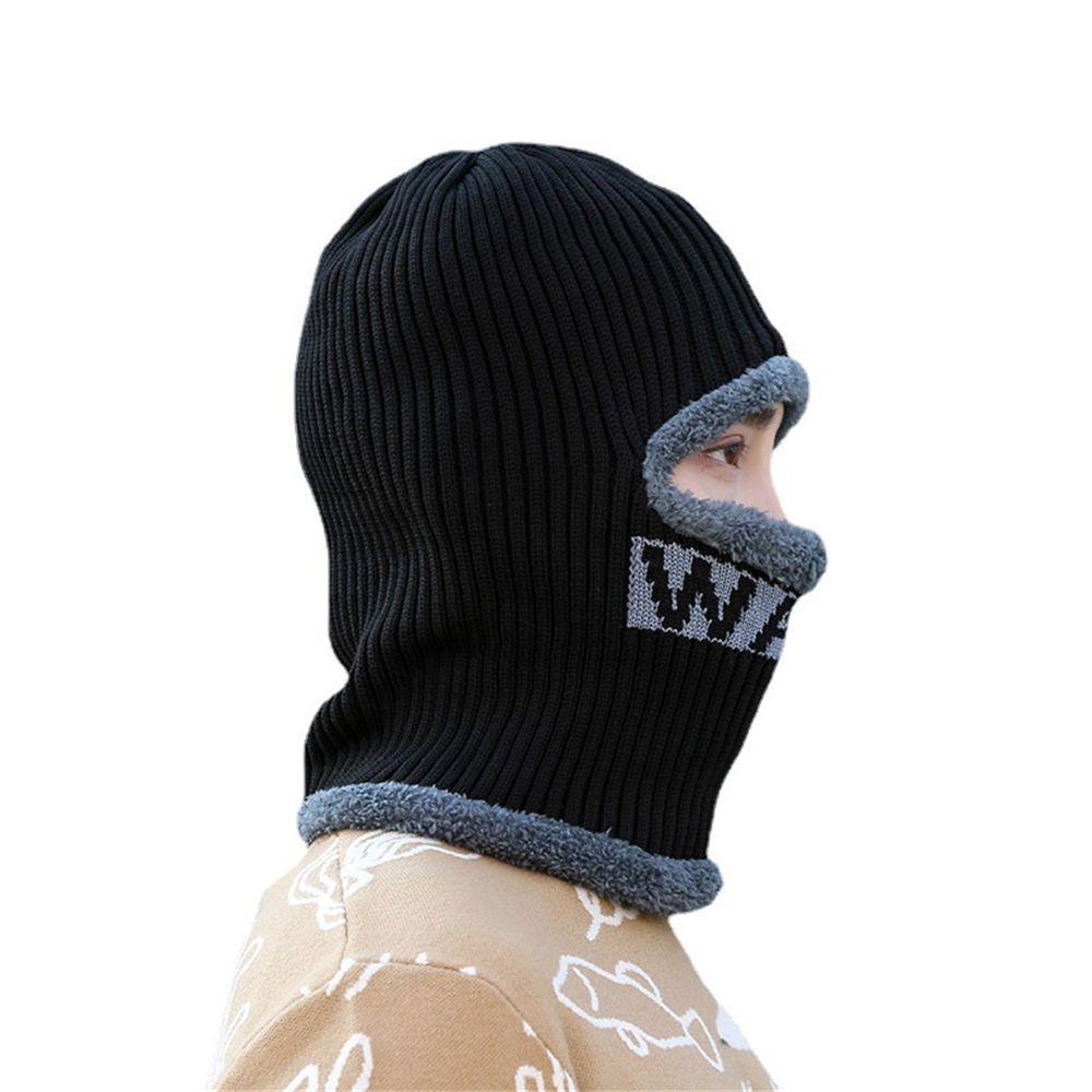 JONYE Mũ Len Trùm Đầu Chống Gió Giữ Ấm Cho Nam