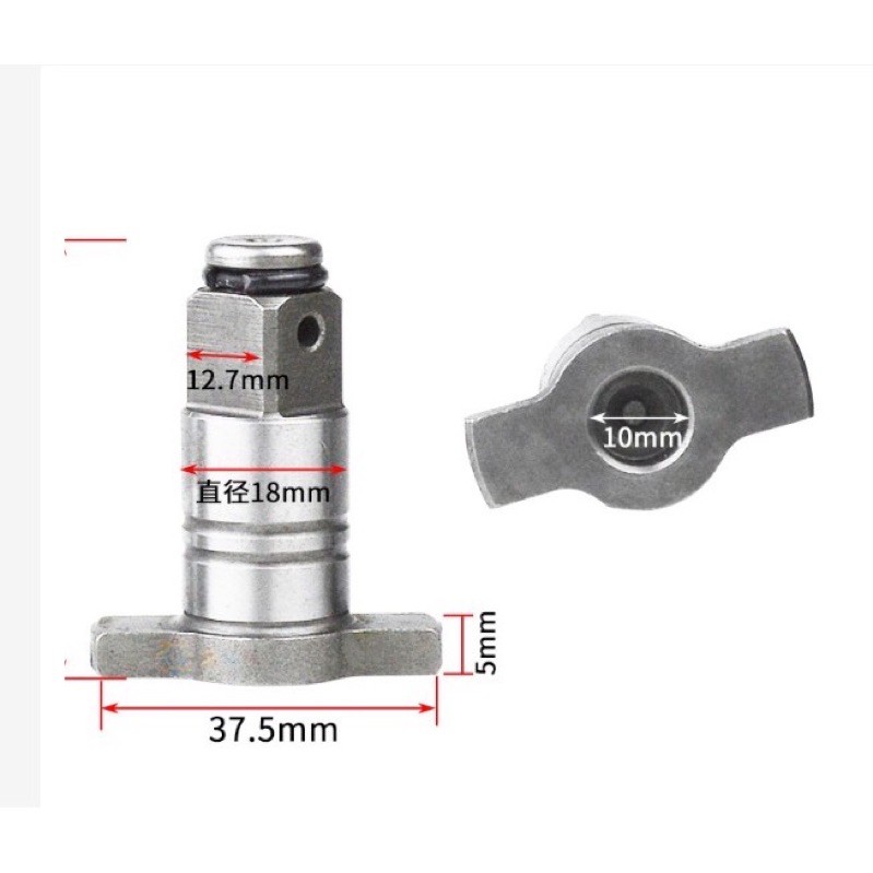 Đầu chữ T bulong Dùng cho may siết ốc  khẩu 1/2 inch (12,7mm)