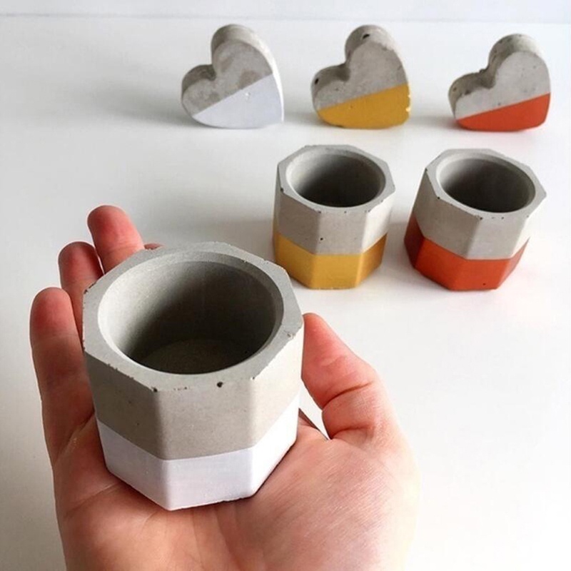 Khuôn Silicone Tạo Hình Chậu Hoa Tiện Dụng