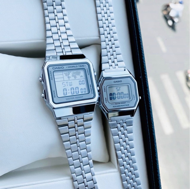 ĐỒNG HỒ UNISEX CA SSIO LA680 SIÊU XỊN SIÊU SANG DÂY THÉP KHÔNG GỈ BH 12 THÁNG | BigBuy360 - bigbuy360.vn