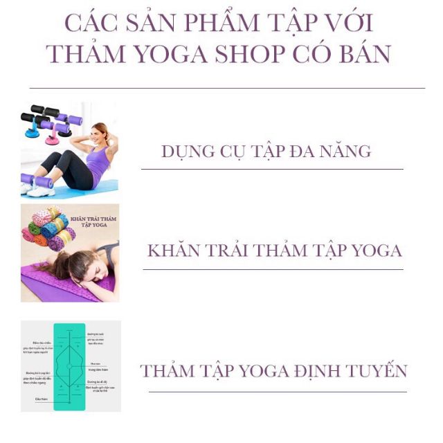 Thảm tập Yoga Friendly hàng chính hãng 6mm XỊN