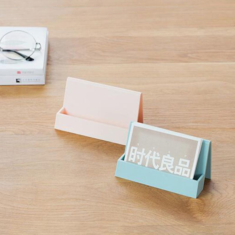 Giá Đỡ Bảng Tên Để Bàn Bằng Nhựa Tiện Dụng Cho Văn Phòng