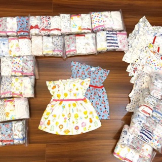 Set 3 váy cotton cho bé gái