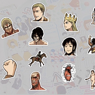 Sticker Dán Chống Thấm Nước Hình Attack On Titan