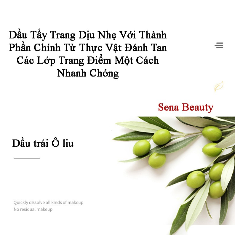 Dầu tẩy trang dịu nhẹ sạch sâu gốc thực vật Hunmui Plant Conditioning 120ML Sena Beauty | BigBuy360 - bigbuy360.vn