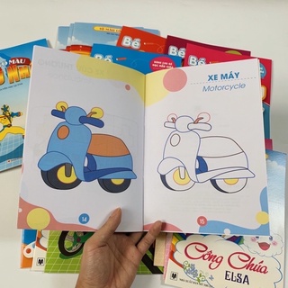 Combo 10 quyển tập tô cho bé