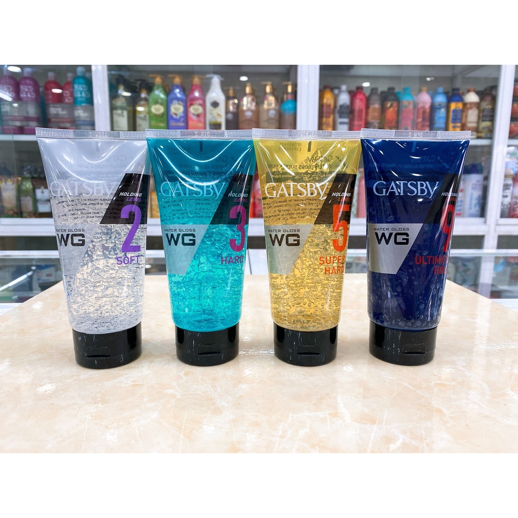 Gel Vuốt Tạo Kiểu Giữ Nếp Tóc Gatsby Water Gloss Ultimate Hold 170g