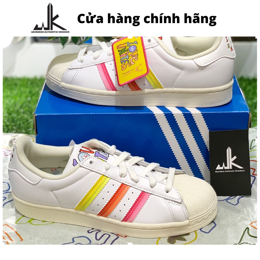 [CHÍNH HÃNG] Giày Adidas Superstar Pride GW2415