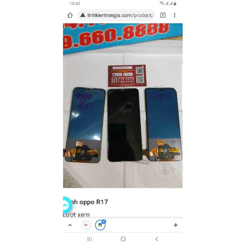 Màn hình oppo R17/r17 pro Qoled zin