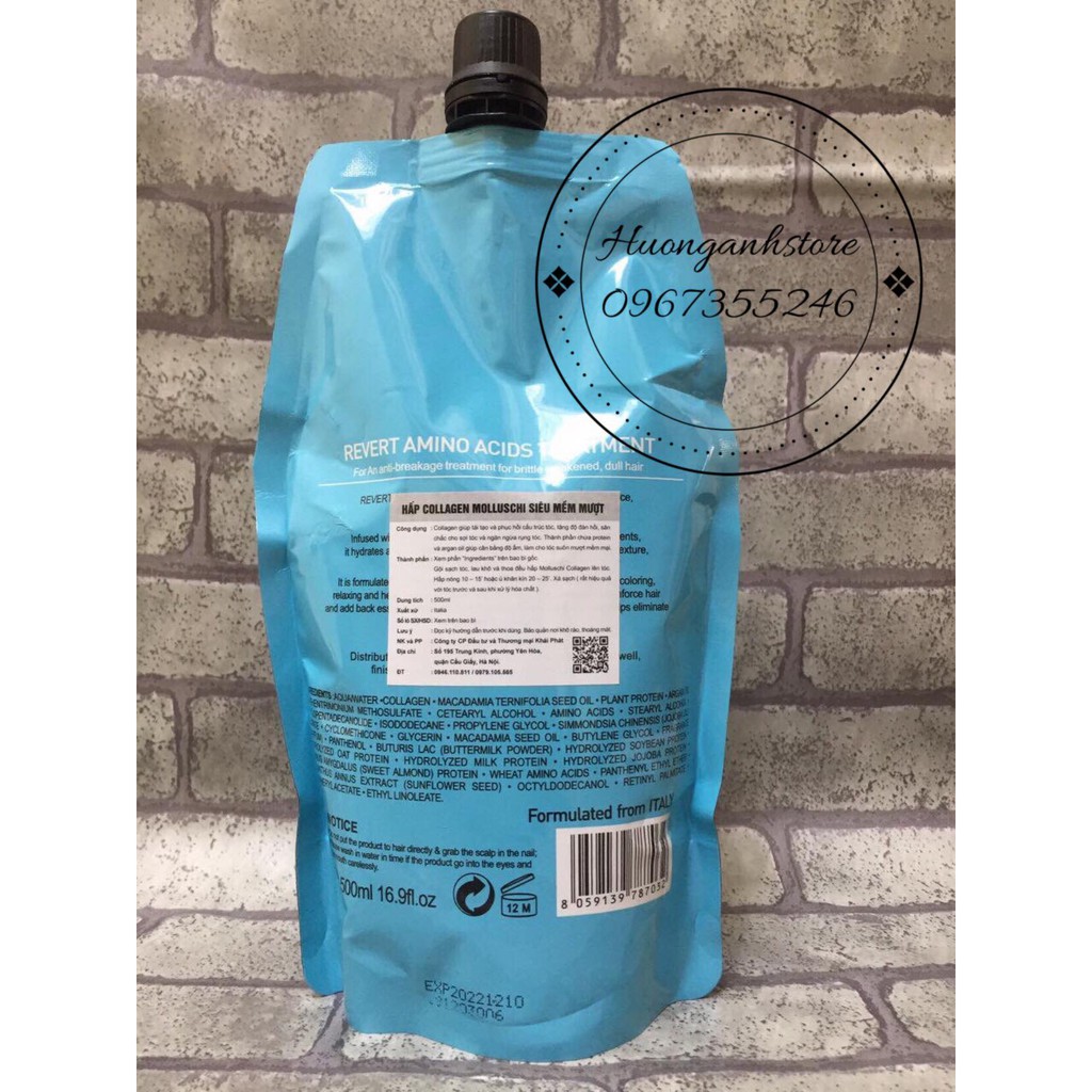 HẤP PHỤC HỒI COLLAGEN MOLLUSCHI 500ml | BigBuy360 - bigbuy360.vn