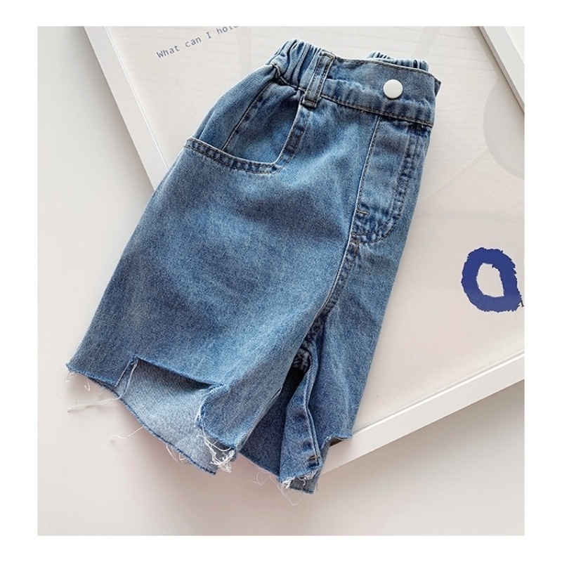 Quần Short Jean bé trai bé gái, quần jean Mùa Hè Hàn Quốc Dành Cho Bé
