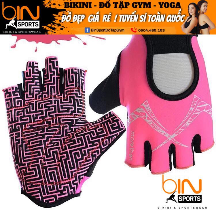 Bao Tay Nữ Tập Gym Yoga Găng Tay Thể Thao Aerobic Bin Sports BT002
