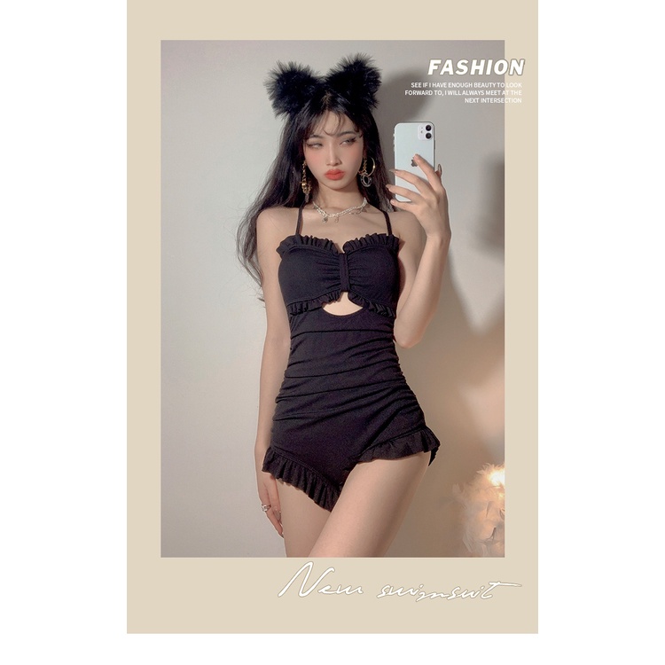 Bộ Đồ Bơi Một Mảnh Màu Đen Thời Trang Mùa Hè Cho Nữ Mới2021 | BigBuy360 - bigbuy360.vn