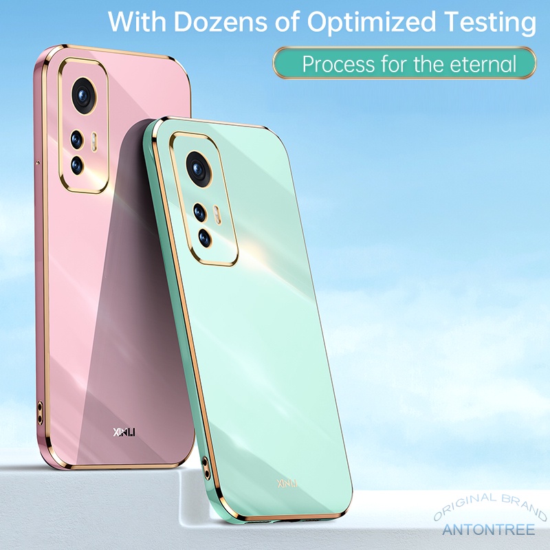 Ốp Điện Thoại Mạ Điện Chống Rơi Cho Xiaomi 12T Pro Mi12T Pro