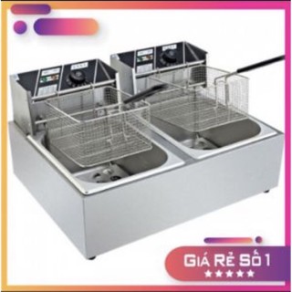 [ Hàng ShunJi Chính Hãng ] - Bếp Chiên Đôi ( 6L*6L )