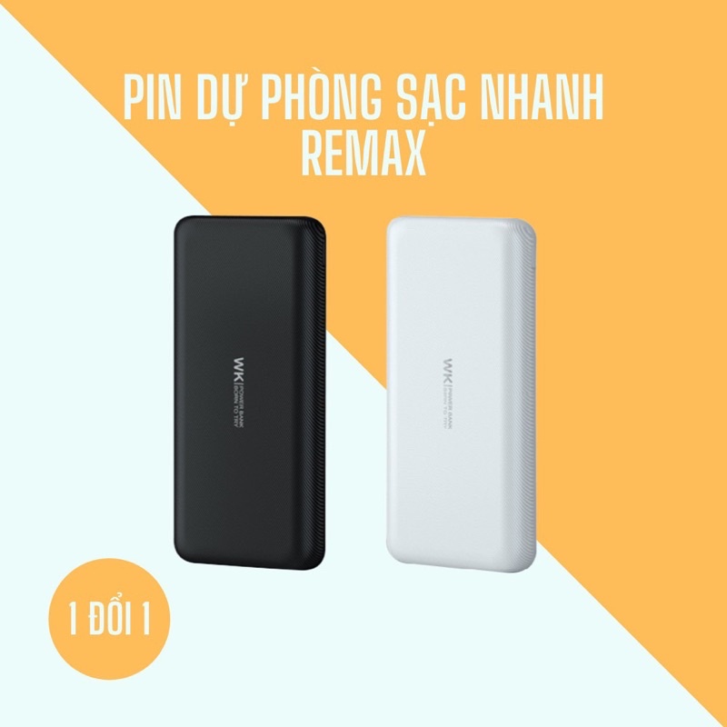 Sạc dự phòng Remax (Pd, Qc 3.0) 10000 mah mới