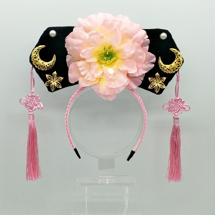 Bờm tóc cho bé, phụ kiện cho bé, bờm tóc công chúa, cách cách phong cách Trung Hoa Tiểu Yến Tử