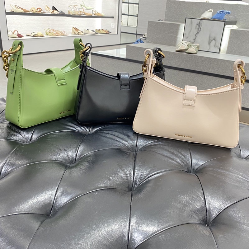 Túi Đeo Vai Phối Dây Xích Kim Loại Thời Trang Dành Cho Nữ 20781726-1 20781463