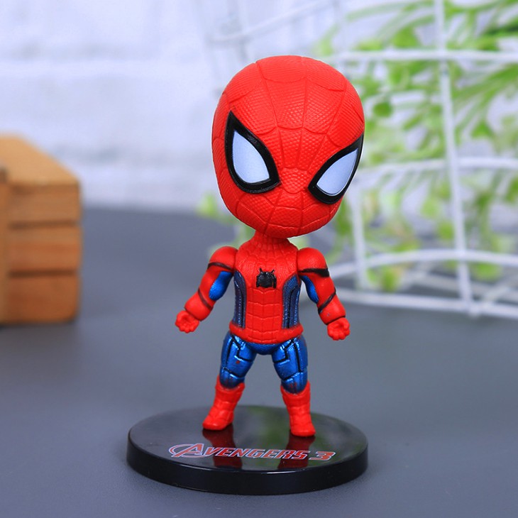 Trang trí Spider Man chibi