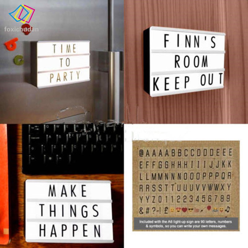Bảng đèn LED chữ cái tự sáng tạo thông điệp ý nghĩa | BigBuy360 - bigbuy360.vn
