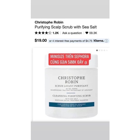 Set các sản phẩm dưỡng tóc cao cấp Sephora
