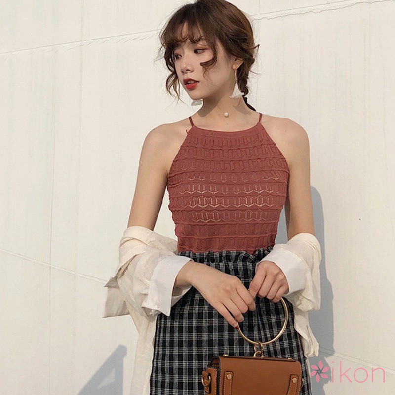 Áo Tank Top Dệt Kim Màu Sắc Thanh Lịch