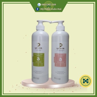 [Hàng chính hãng] Bộ Dầu Gội Xả Lavistor keratin collagen siêu mượt 800ml