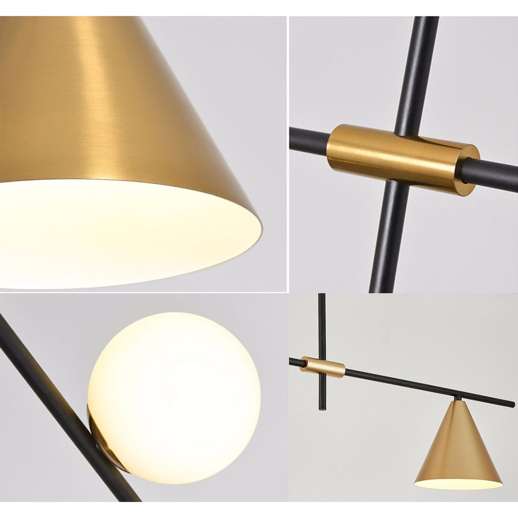 Đèn thả MONSKY NATRIS cao cấp, hiện đại trang trí nhà cửa đẳng cấp, sang trọng - kèm bóng LED chuyên dụng.
