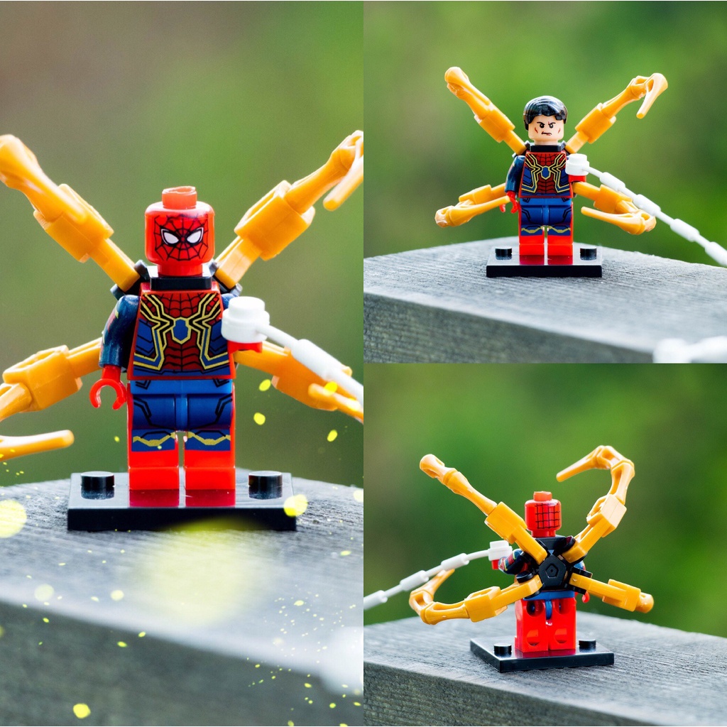 Đồ chơi lắp ráp nhân vật avenger mẫu Ironman,War Machine,Thor &amp; Docter Strange