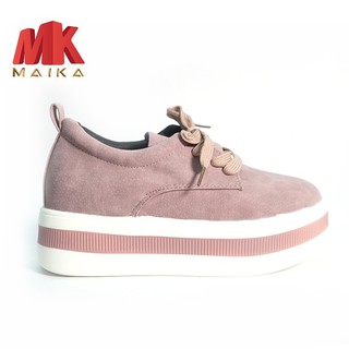 Giày sneaker tăng chiều cao nữ S1093 (Hồng) MK MAIKA
