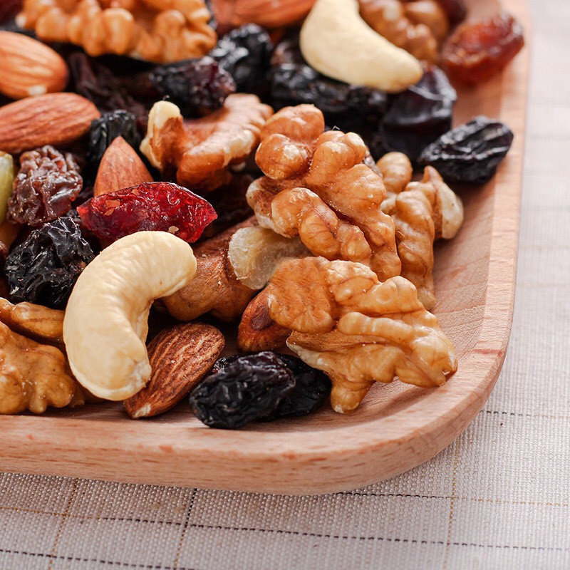 Hạt mix nuts 8 loại hạt giàu dinh dưỡng túi 500g, hỗ trợ giảm cân, cải thiện hệ tiêu hoá