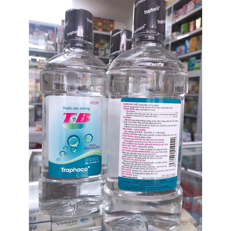 Nước súc miệng Tb 500ml