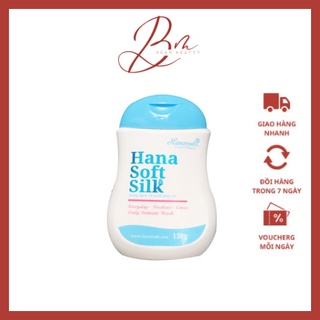 Dung dịch vệ sinh phụ nữ 🌸 Freeship 🌸 Hana Soft Silk hỗ trợ làm hồng vùng kín, sạch thơm khử mùi giảm ngứa