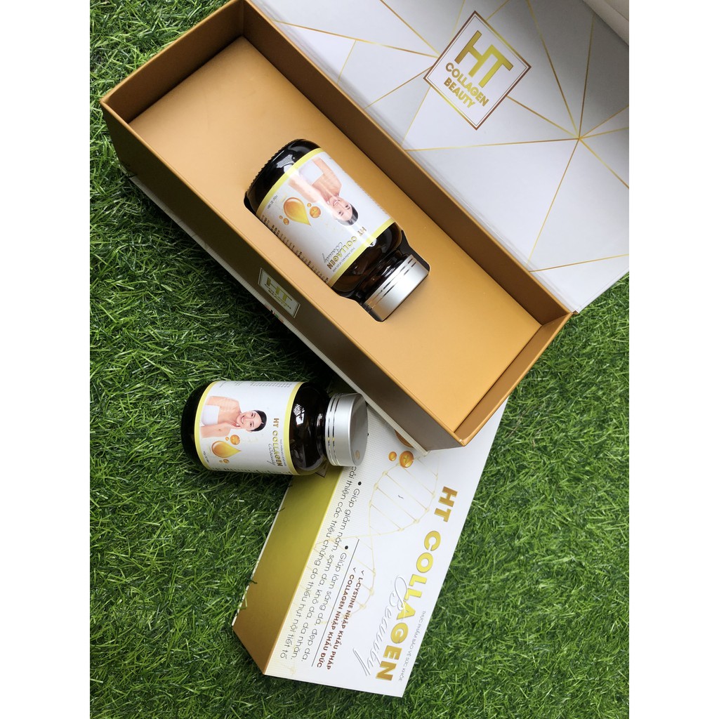 [HIỆU QUẢ SAU 1 THÁNG] Viên uống trắng da một liệu trình (3 lọ) căng bóng da HT COLLAGEN | WebRaoVat - webraovat.net.vn