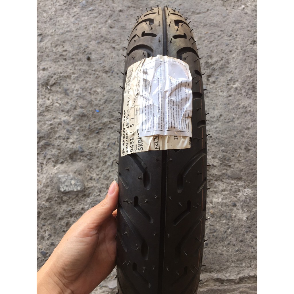 Lốp (vỏ) SH hiệu DUNLOP size 100/80-16 & 120/80-16