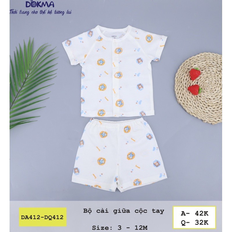 Bộ cài giữa cộc tay Dokma (Sz 3-12m)