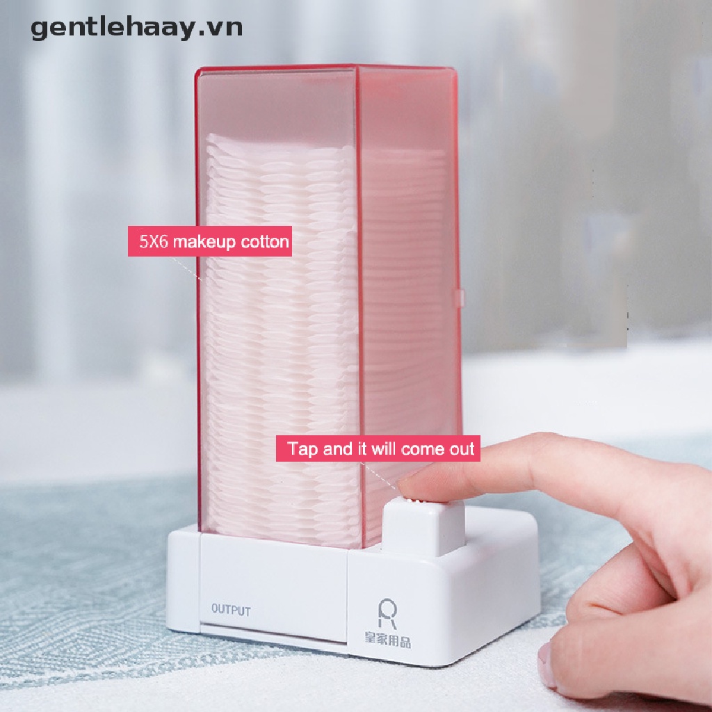 Hộp đựng bông tẩy trang chống bụi tiện dụng