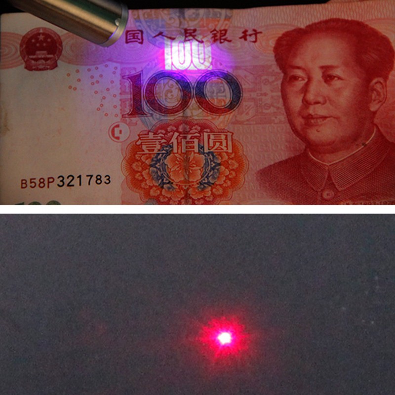 Đèn pin kiêm laser hình cây bút mini sạc bằng cổng USB chất lượng cao
