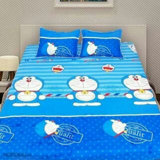Set bộ ga gối Đôrêmon.