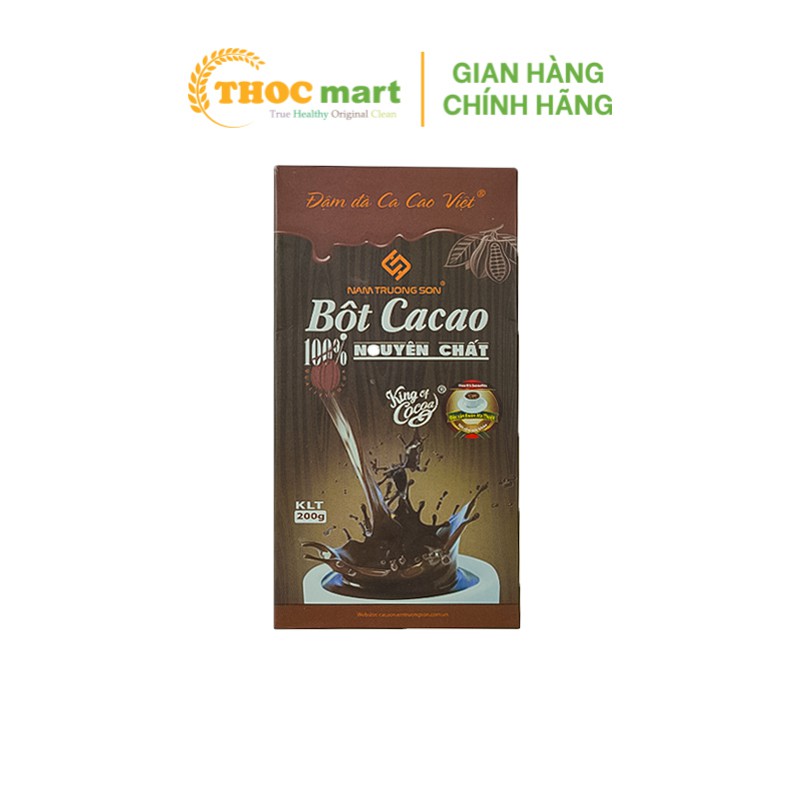 Bột CACAO nguyên chất Nam Trường Sơn đặc sản Đắk Lắk