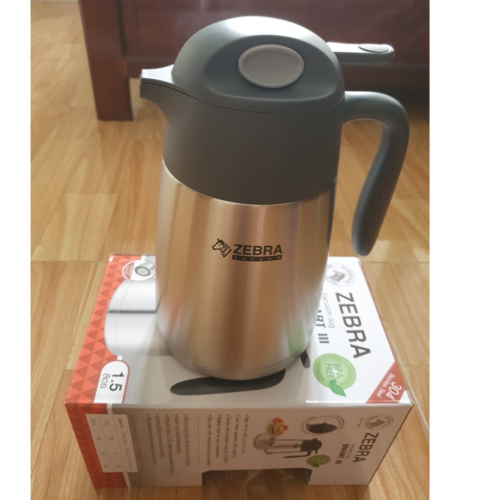 BÌNH GIỮ NHIỆT SMART III 1.5L - THIẾT KẾ THÔNG MINH - ĐẲNG CẤP ZEBRA-112948