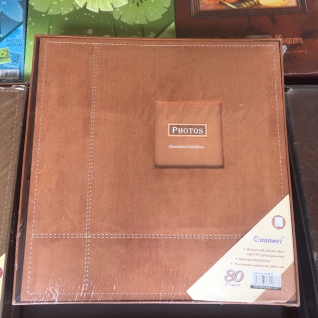 Album dán cao cấp 80 trang (40 tờ) 31,5cm x 32,5cm