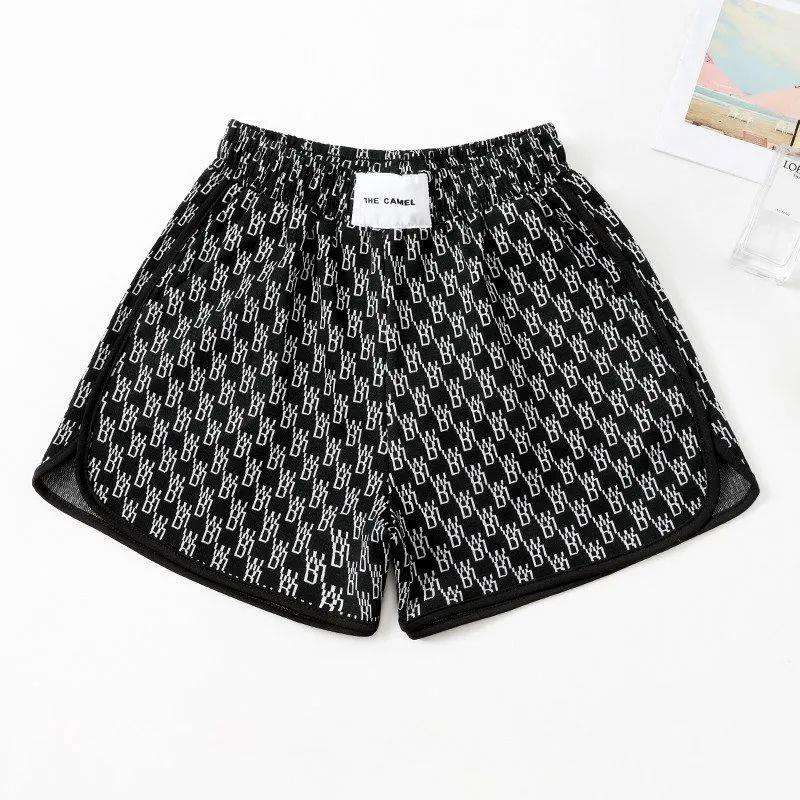 ∏☼▤Quần Short Lưng Cao Ống Rộng In Chữ Cá Tính Dành Cho Nữ | BigBuy360 - bigbuy360.vn